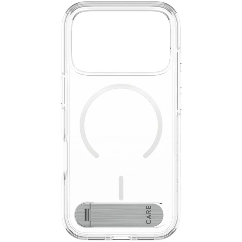 Etui PANZERGLASS Care Kickstand MagSafe do Apple iPhone 17 Pro/18 Pro Przezroczysty