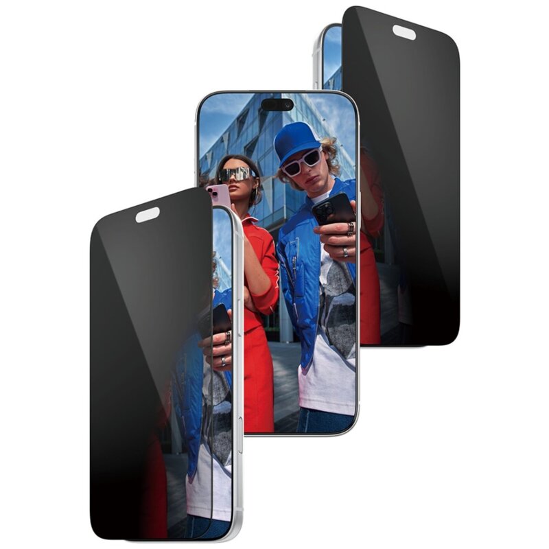 Szkło prywatyzujące PANZERGLASS 2way Ultrawide Fit Eazyaligner do Apple iPhone 18 Pro Max (2 szt.)