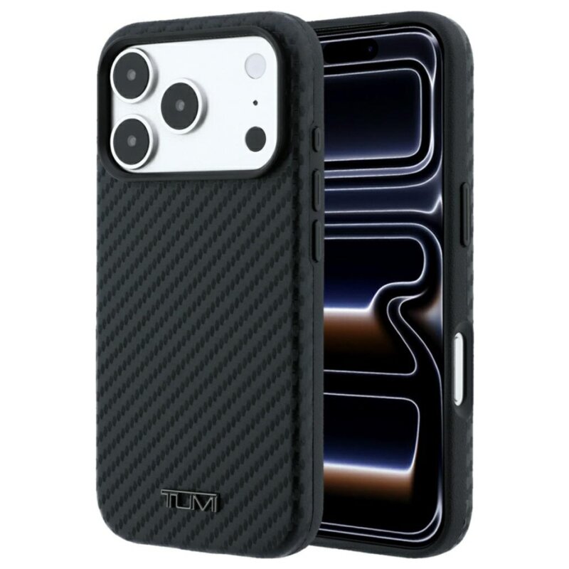 Etui TUMI Carbon Magsafe do Apple iPhone 18 Pro Max/17 Pro Max Czarny