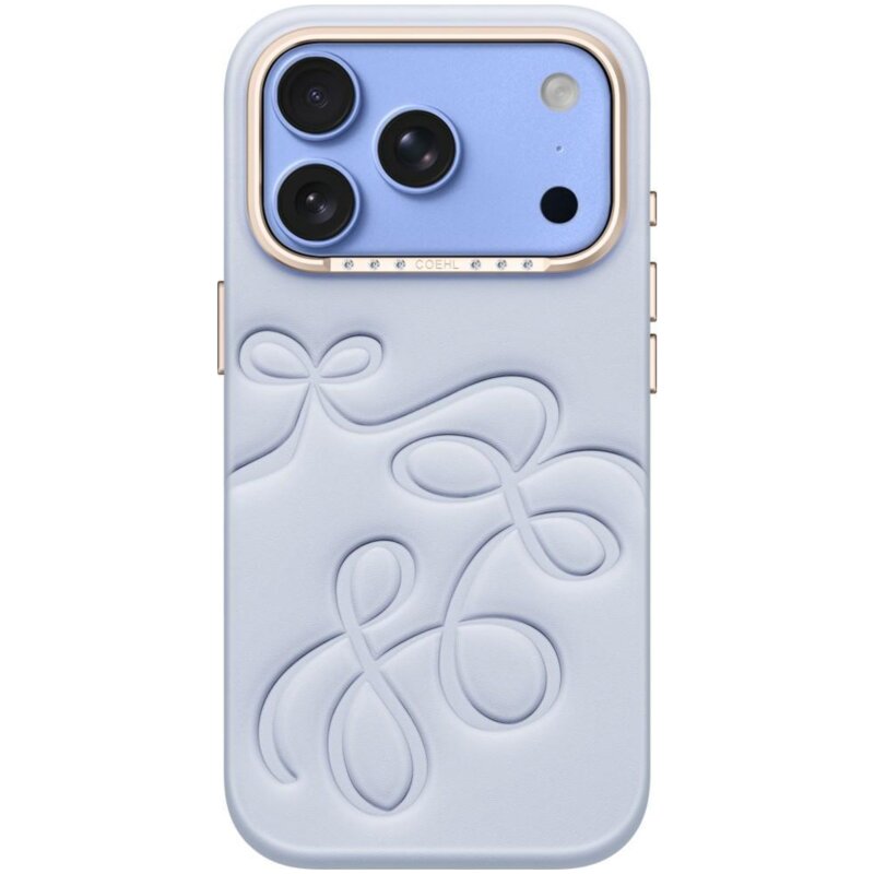 Etui UNIQ Coehl Cloude Magnetic Charging do Apple iPhone 17 Pro/18 Pro Niebieski