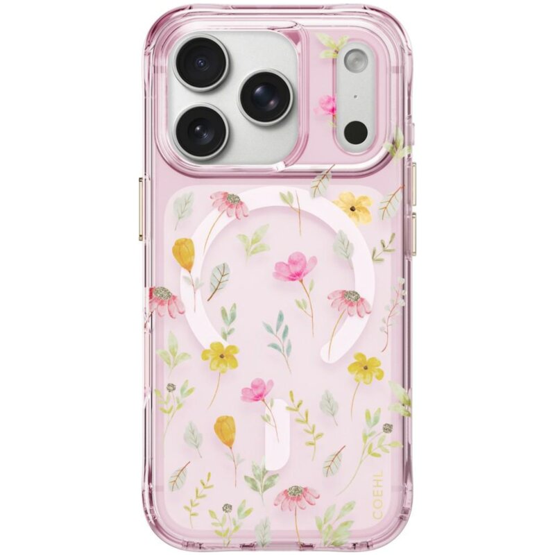 Etui UNIQ Coehl Evie do Apple iPhone 17 Pro/18 Pro Różowy