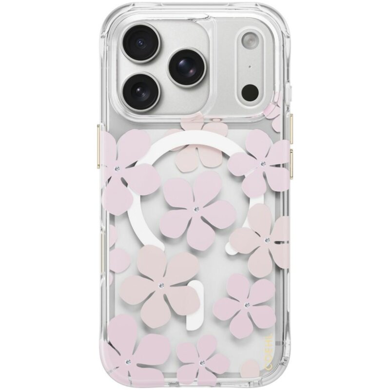 Etui UNIQ Coehl Mila do Apple iPhone 17 Pro/18 Pro Różowy