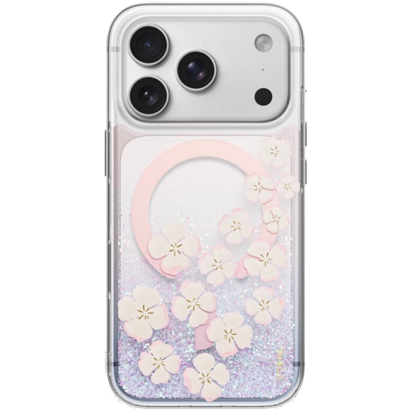 UNIQ Coehl Isla do iPhone 18 Pro / 17 Pro Magnetic Charging Różowy