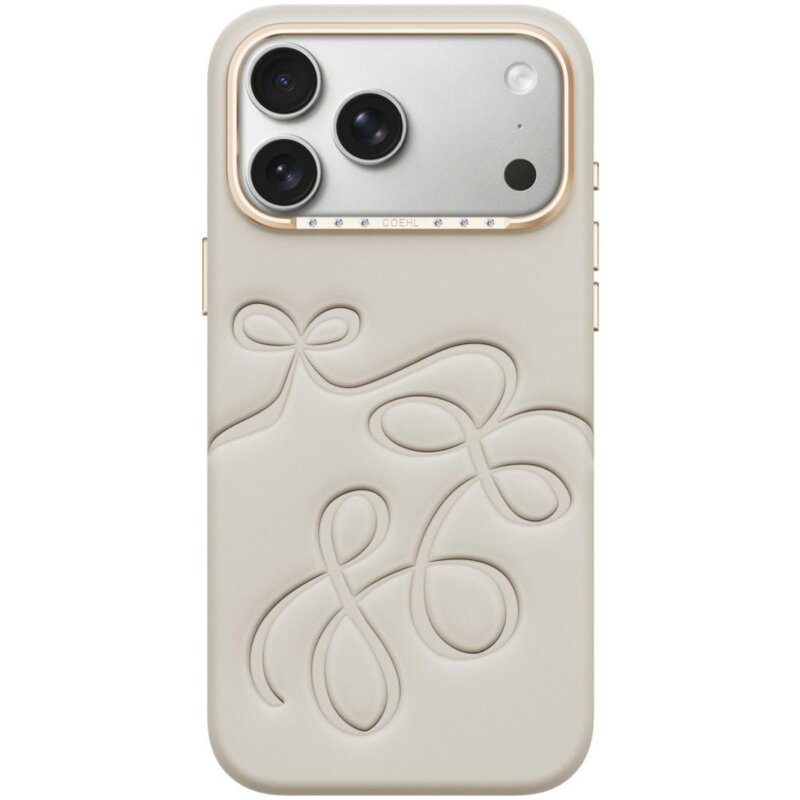 Etui UNIQ Coehl Cloude Magnetic Charging do Apple iPhone 17 Pro Max/18 Pro Max Beżowy