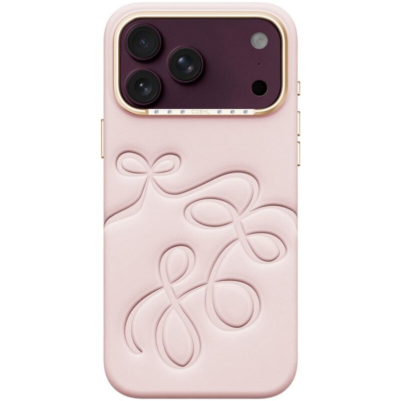 Etui UNIQ Coehl Cloude Magnetic Charging do Apple iPhone 17 Pro Max/18 Pro Max Różowy