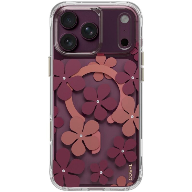 Etui UNIQ Coehl Mila do Apple iPhone 17 Pro Max/18 Pro Max Bordowy