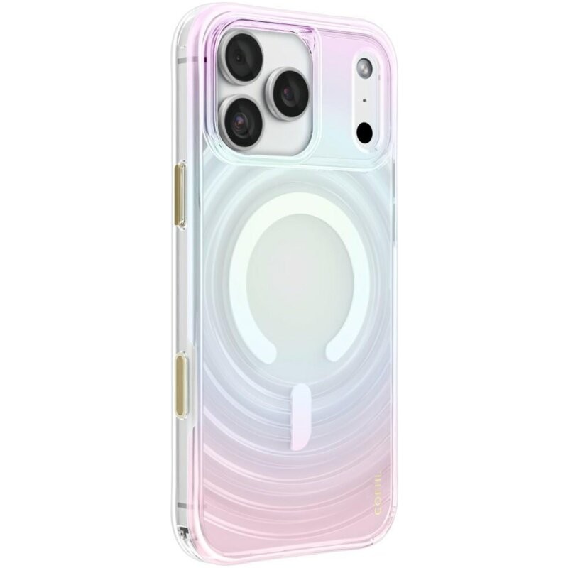 Etui UNIQ Coehl Vela Magnetic Charging do Apple iPhone 17 Pro Max/18 Pro Max Opal