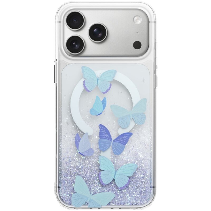 Etui UNIQ Coehl Aria Magnetic Charging do Apple iPhone 17 Pro Max/18 Pro Max Niebieski