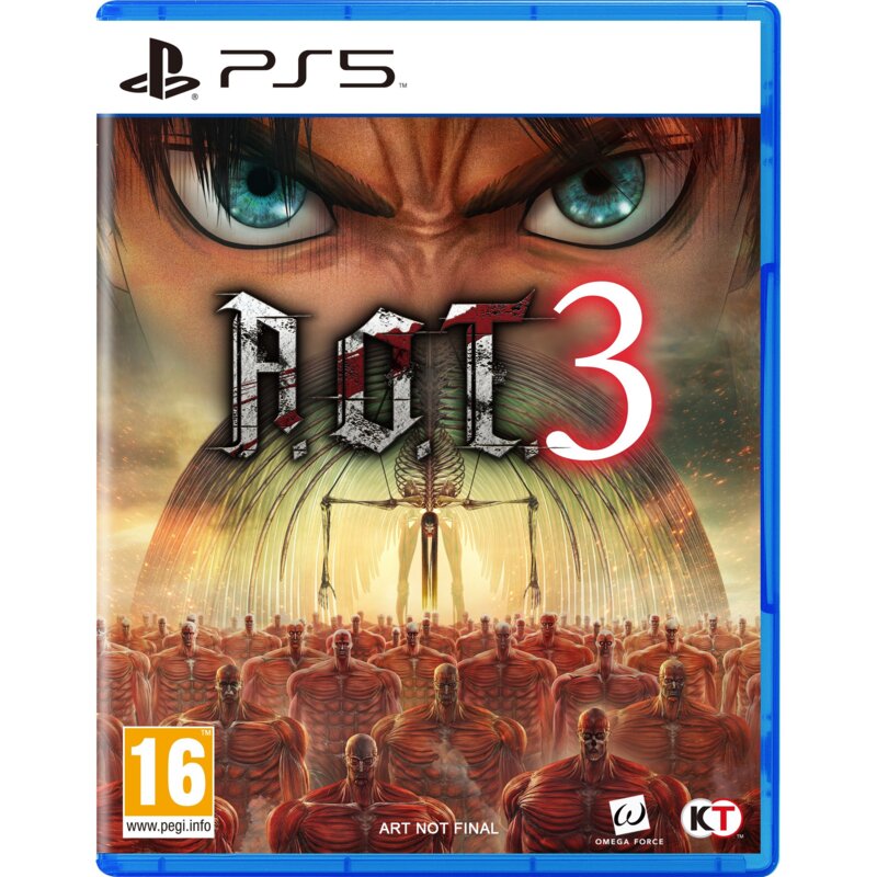 Attack on Titan 3 Steelbook Launch Edition I PS5 I PlayStation 5