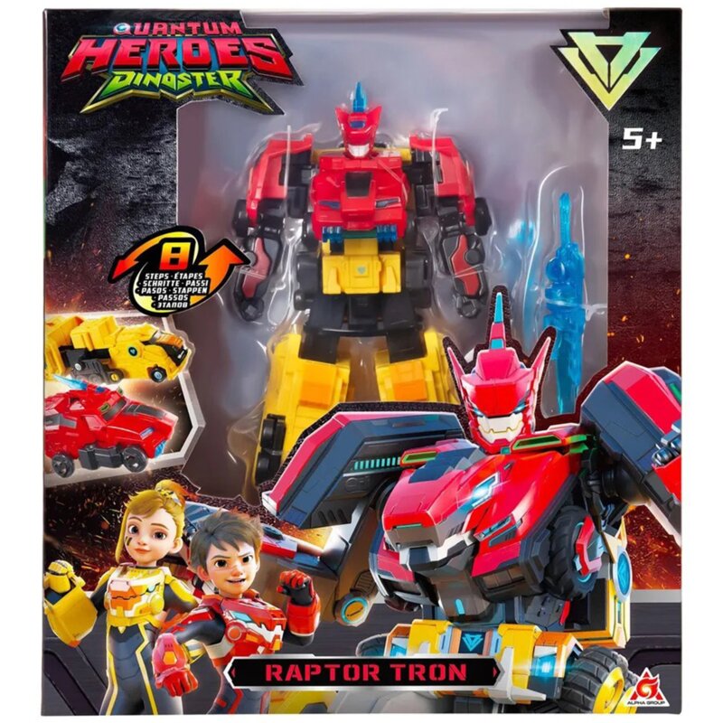 Figurka DINOSTER Robot Transformer Raptor-Tron EU580811
