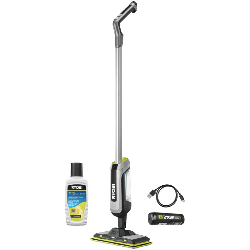 Mop Power Spray wibracyjny ze spryskiwaczem 4V USB Lithium z akumulatorem 2.0 Ah i ładowarką