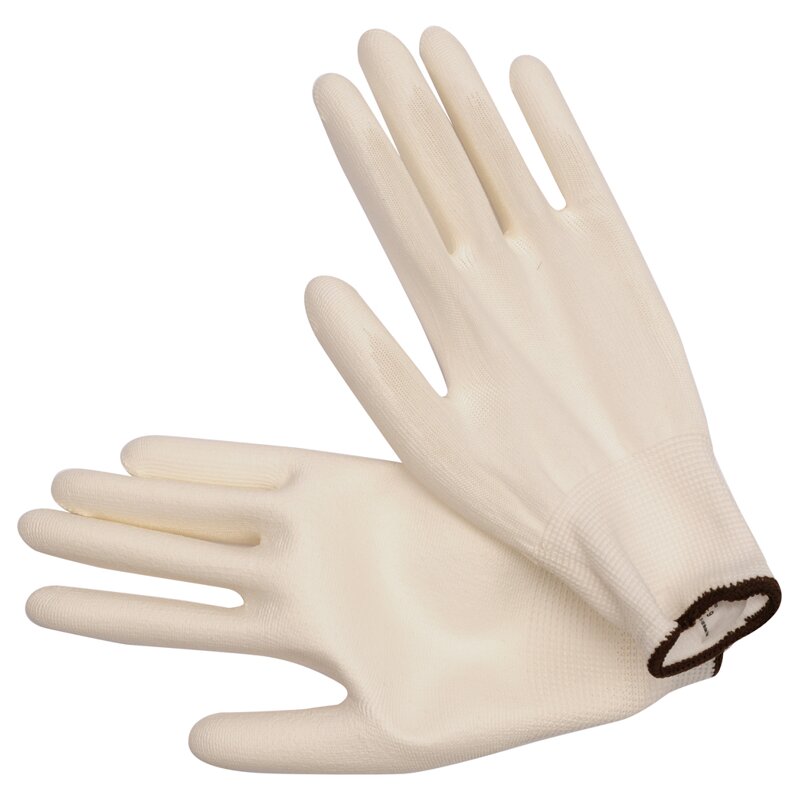 Rękawice robocze VOREL 74082 Biały (rozmiar 10)