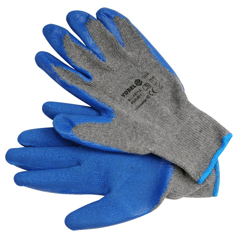 Rękawice robocze VOREL 74145 Niebieski (rozmiar 10)
