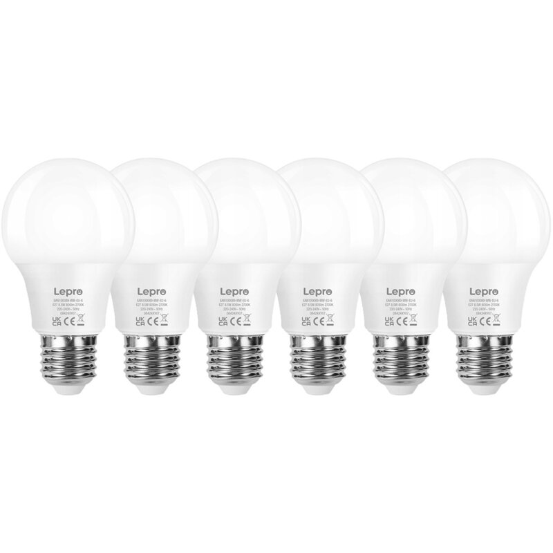 Żarówka LED LEPRO 100089-WW-EU-6 E27 A60 8,5W (6 szt.)