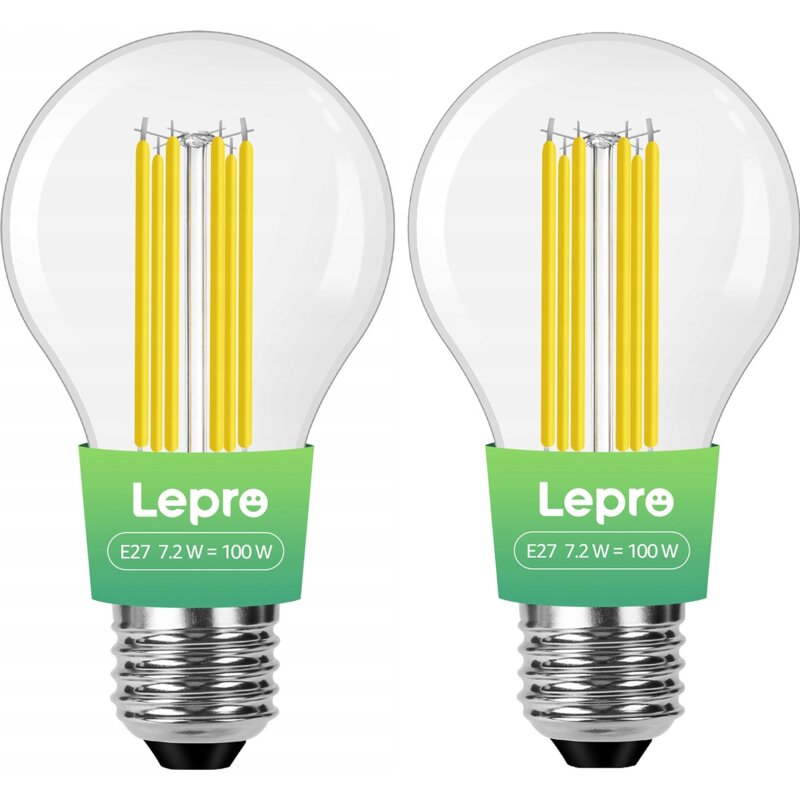 Żarówka LED LEPRO 100094-WW-EU-2 E27 Filament 7.2W (2 szt.)