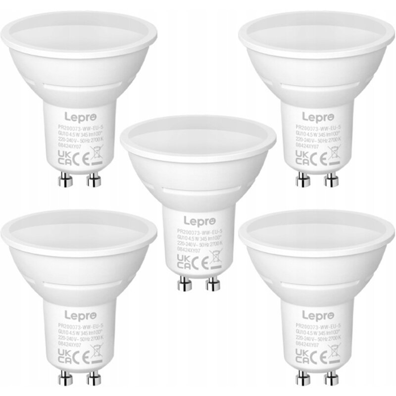 Żarówka LED LEPRO 200073-WW-EU-5 GU10 4,5W (5 szt.)