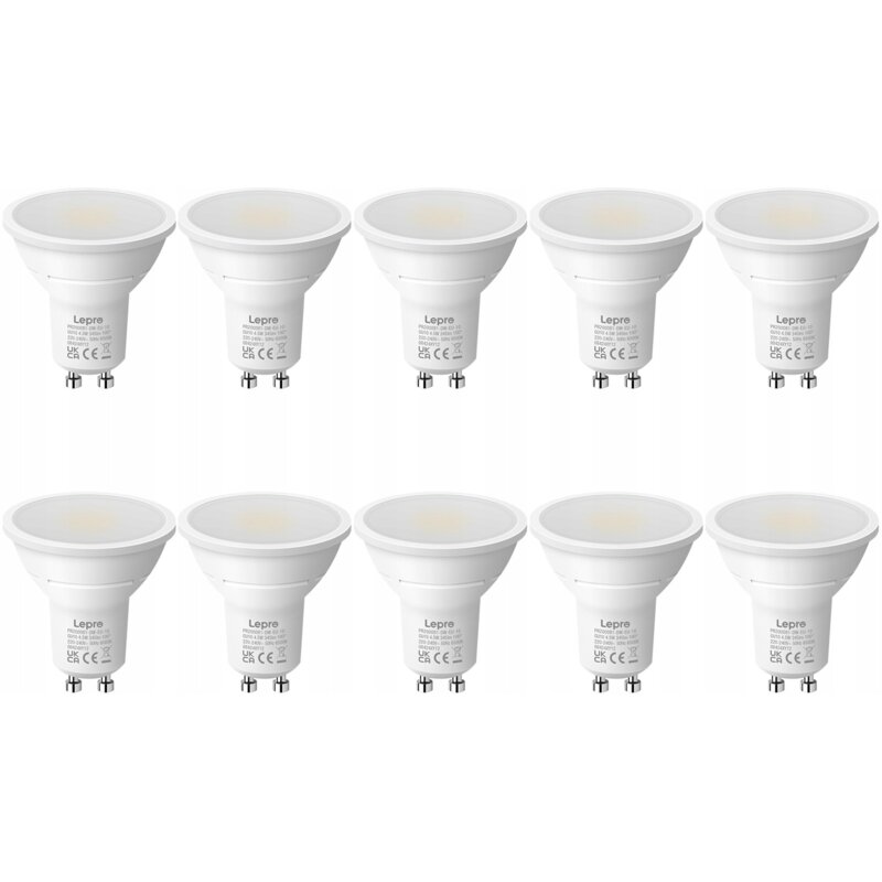 Żarówka LED LEPRO 200081-DW-EU-10 GU10 4.5W (10 szt.)