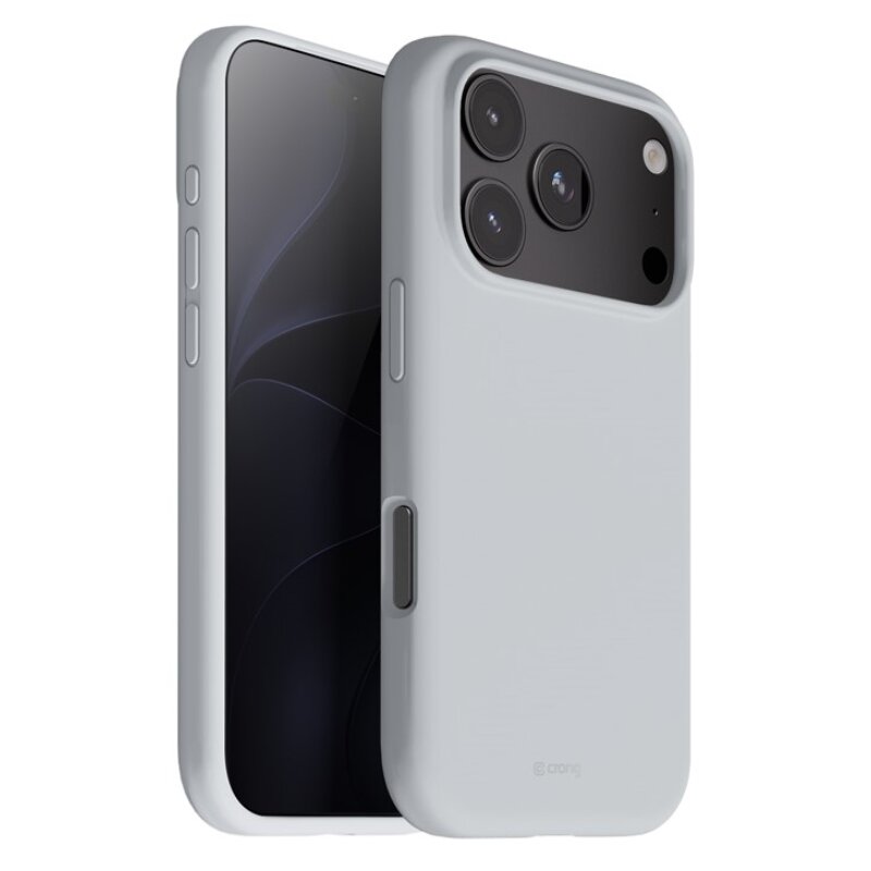 Crong Color Cover Magnetic z MagSafe do iPhone 18 Pro / 17 Pro Szary