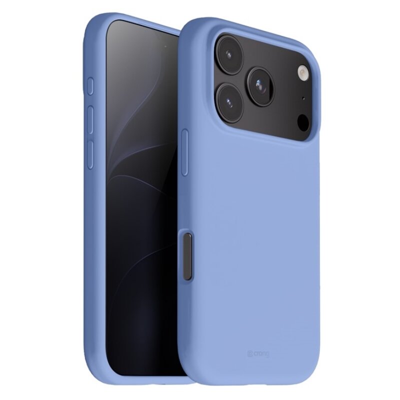 Crong Color Cover Magnetic z MagSafe do iPhone 18 Pro / 17 Pro Niebieski