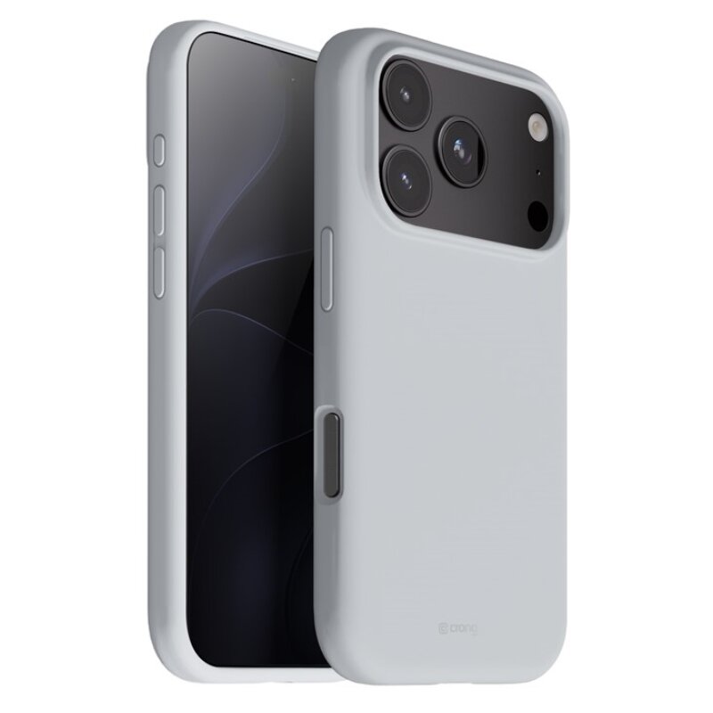 Crong Color Cover Magnetic z MagSafe do iPhone 18 Pro Max / 17 Pro Max Szary
