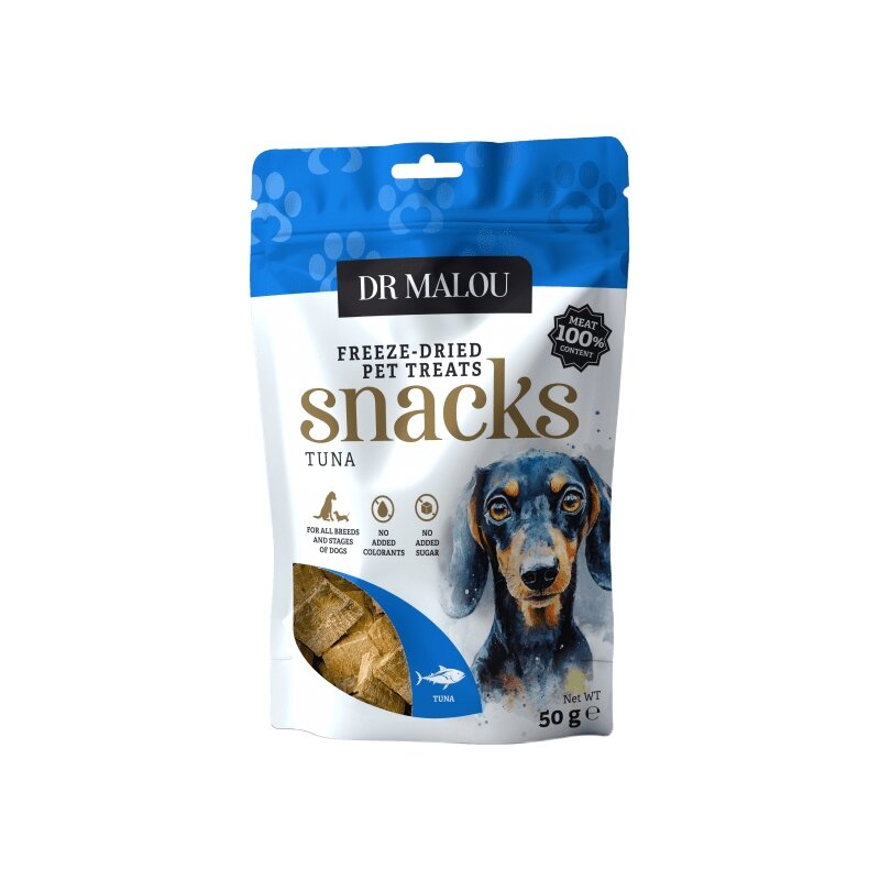 Przysmak dla psa DR MALOU Tuńczyk 100% 50 g