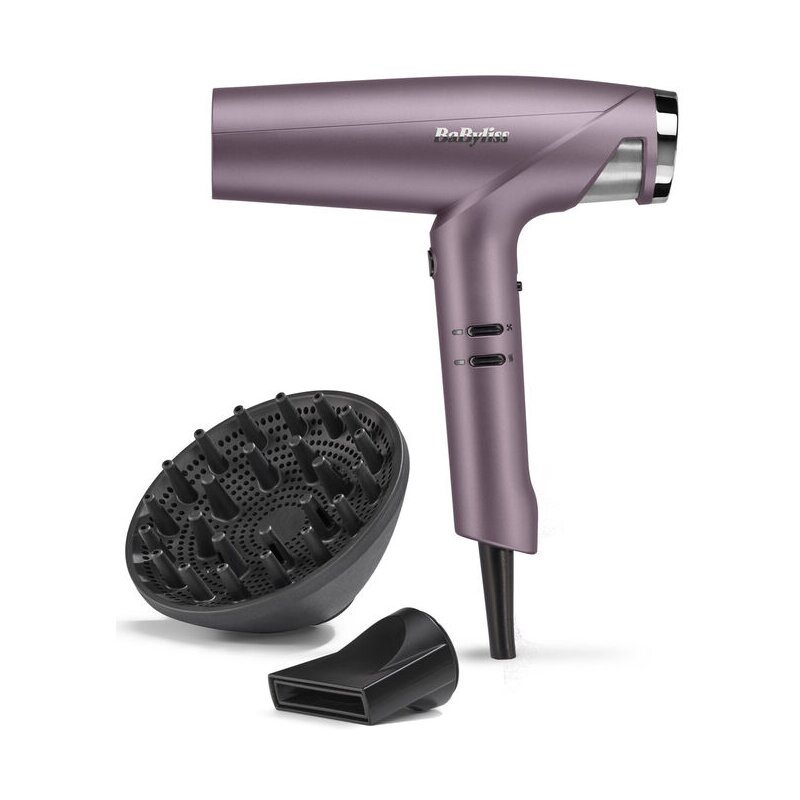 BaByliss Futura D6051DE Jonizacja Dyfuzor Zimny nawiew 1600W 3 prędkości 3 temperatury