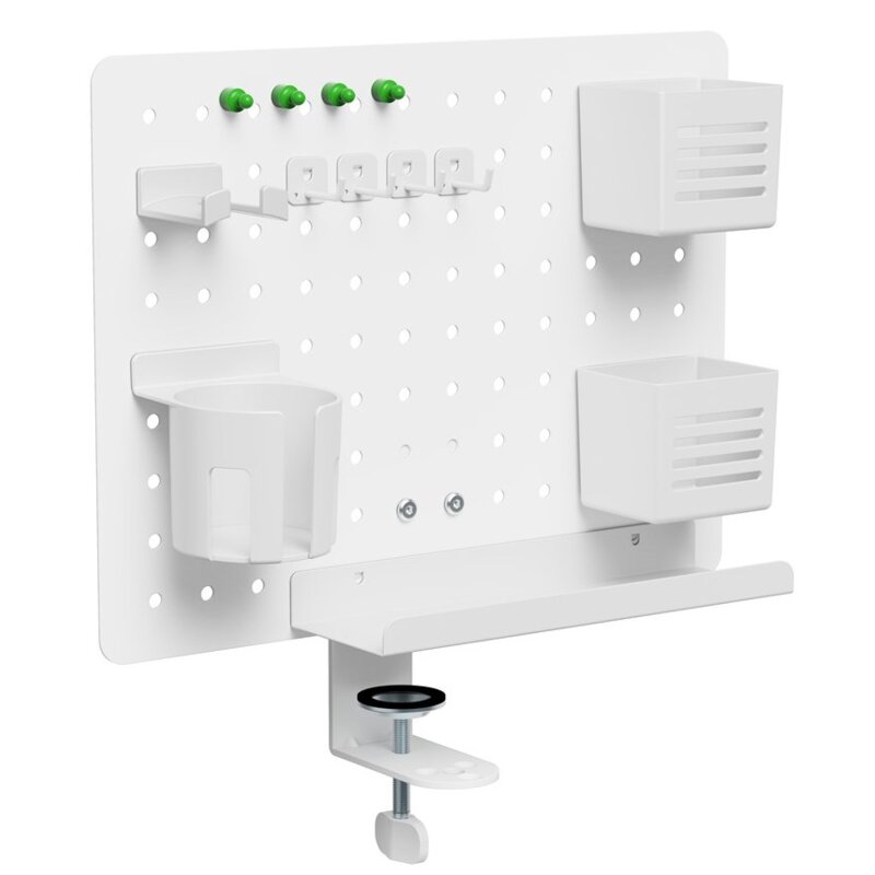 Organizer na biurko Activejet APB-002W szaro-biały