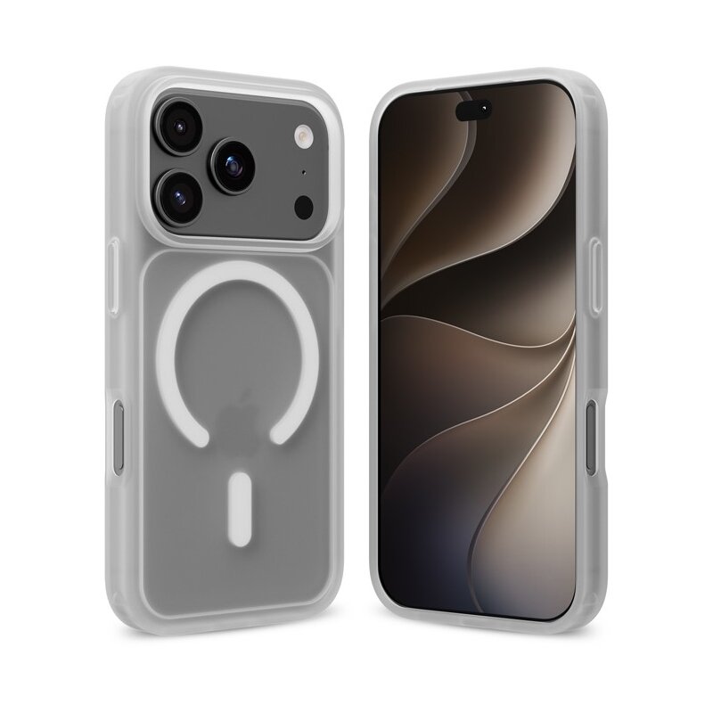 CRONG Etui Matte Magnetic MagSAfe iPhone 18 Pro Max / 17 Pro Max białe