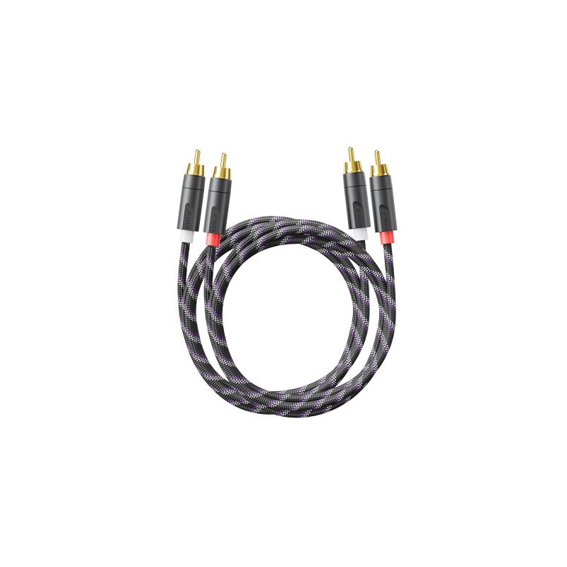 Kabel 2xRCA - 2xRCA FIIO Trust LR-RCA6M 1 m