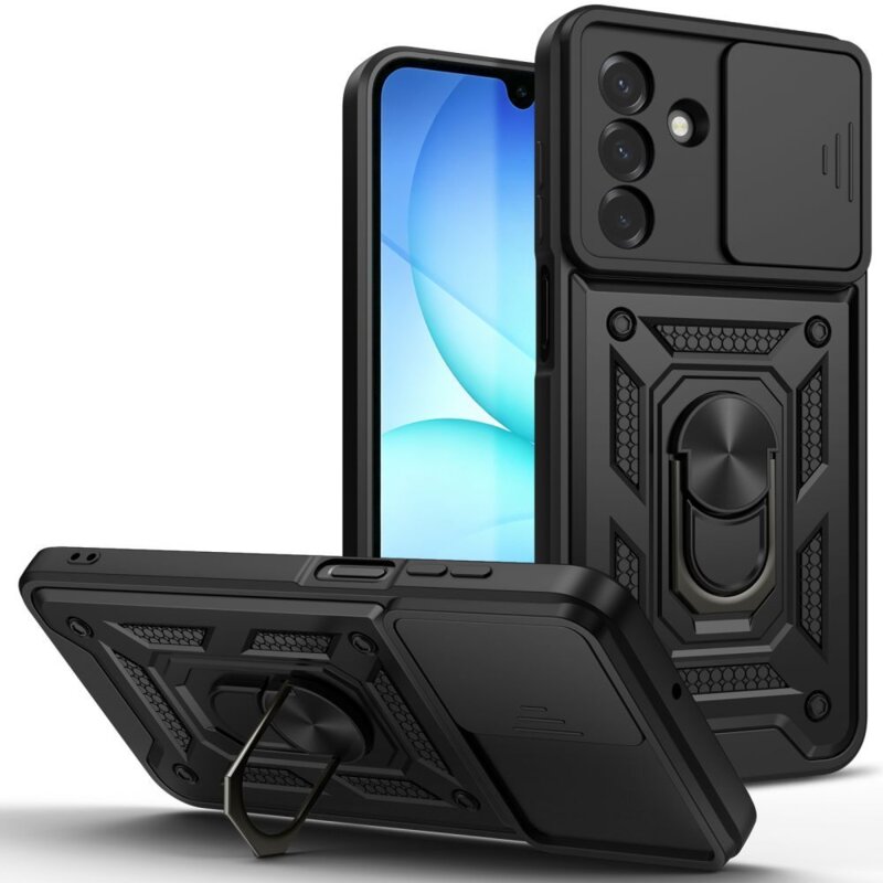 Etui TECH-PROTECT Camshield Pro do Galaxy A17/ A18/ A26 4G/ 5G Czarny