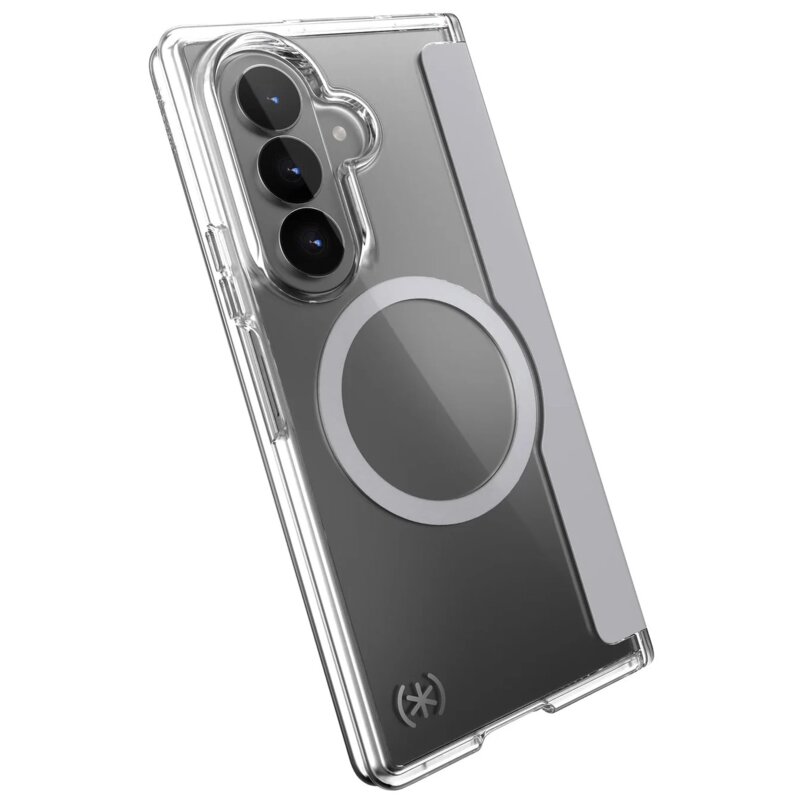 Etui SPECK Presidio Perfect-Clear Magnet MagSafe do Samsung Galaxy Z Fold 8 Ultra Przezroczysty