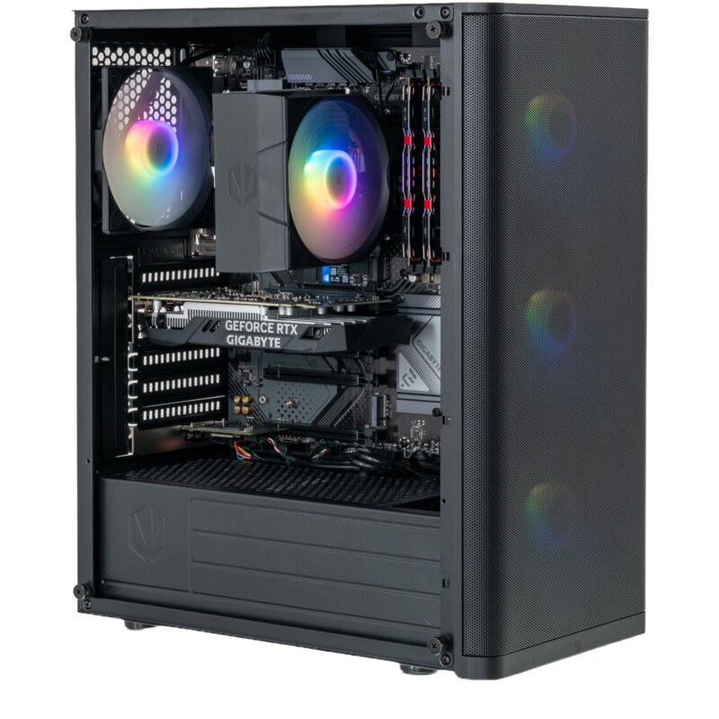 Komputer MAD DOG VENTUM200ARGB-A02DR16 R5-5500 16GB RAM 1TB SSD GeForce RTX3050 Wi-Fi