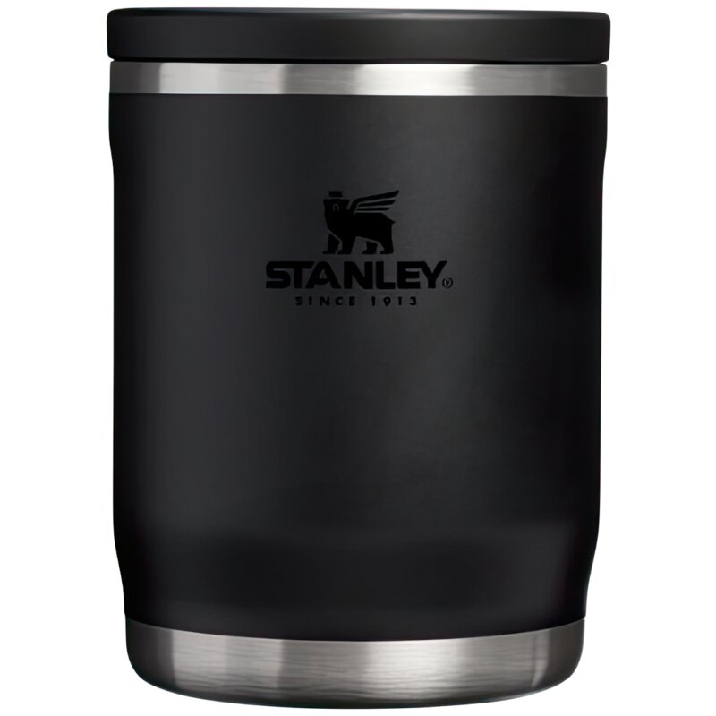 Termos na jedzenie STANLEY Adventure Czarno-srebrny 530 ml