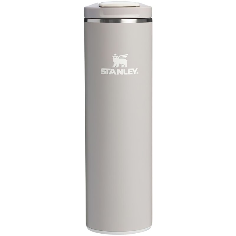 Kubek termiczny STANLEY Aerolight Transit Flip Top 10-13062-012 Jasnoszary 470 ml