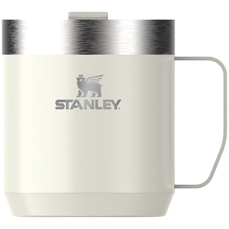 Kubek termiczny STANLEY Classic Camp Mug 10-09366-313 Kremowy 350 ml