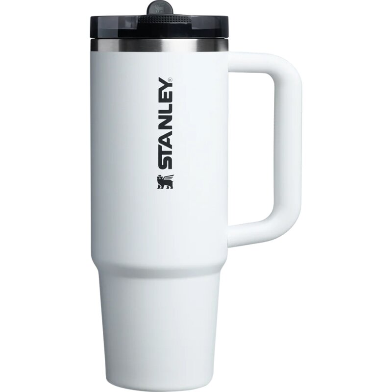 Kubek termiczny STANLEY Quencher ProTour Flip Straw Biały 890 ml