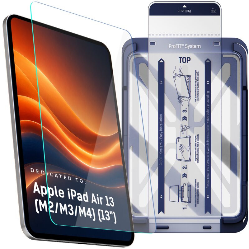 Szkło hartowane 3MK HARDY GlassTab ProFIT do Apple iPad Air 13 6/7/8 gen. 13 cali