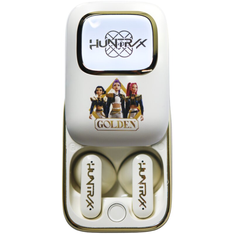 Słuchawki douszne OTL Slide K-Pop Demon Hunters Golden Kremowy