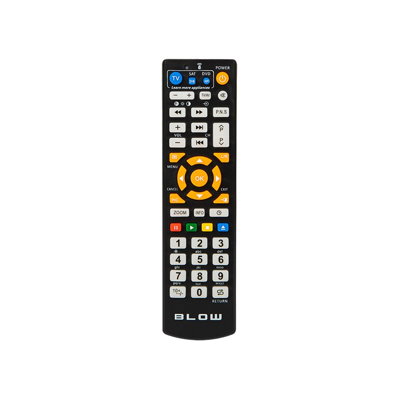 Pilot uniwersalny BLOW do TV Samouczący