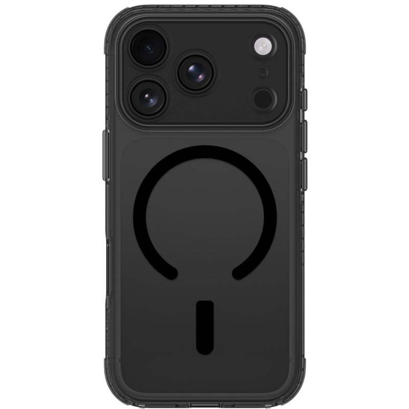 Etui AMAZINGTHING Titan Pro Lens MagSafe do Apple iPhone 18 Pro Max Przezroczysto-czarny