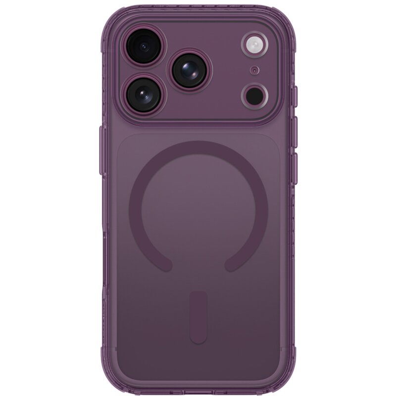 Etui AMAZINGTHING Titan Pro Lens MagSafe do Apple iPhone 18 Pro Max Przezroczysto-fioletowy