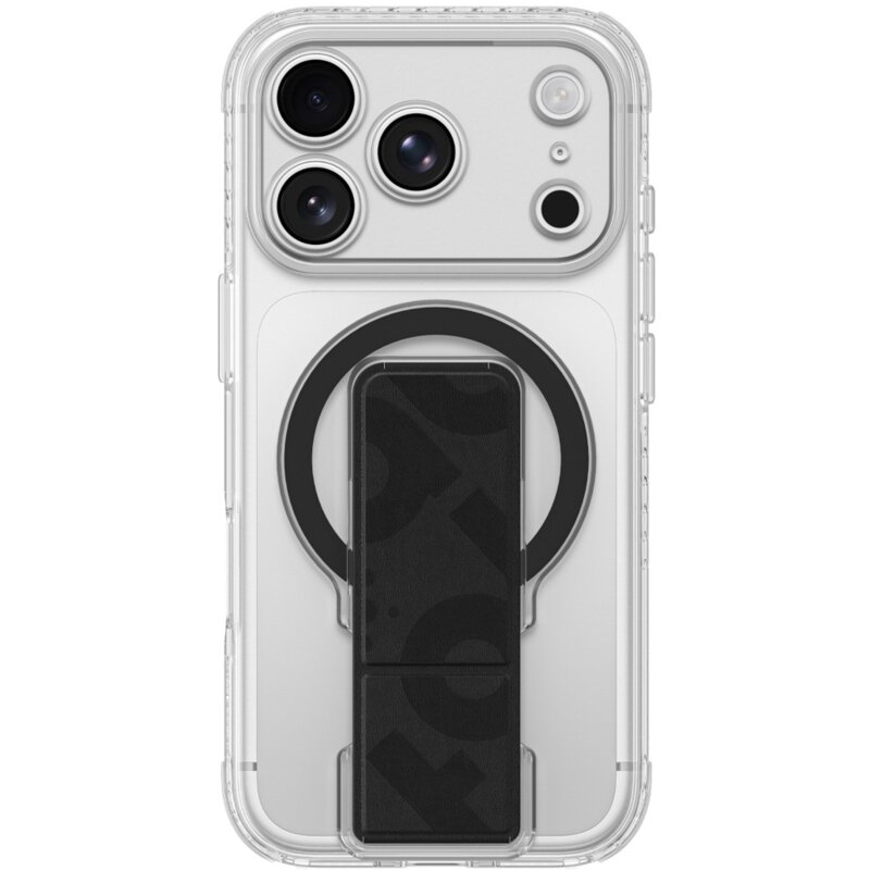 Etui AMAZINGTHING Titan Pro Lens Stand Set MagSafe do Apple iPhone 18 Pro Przezroczysty
