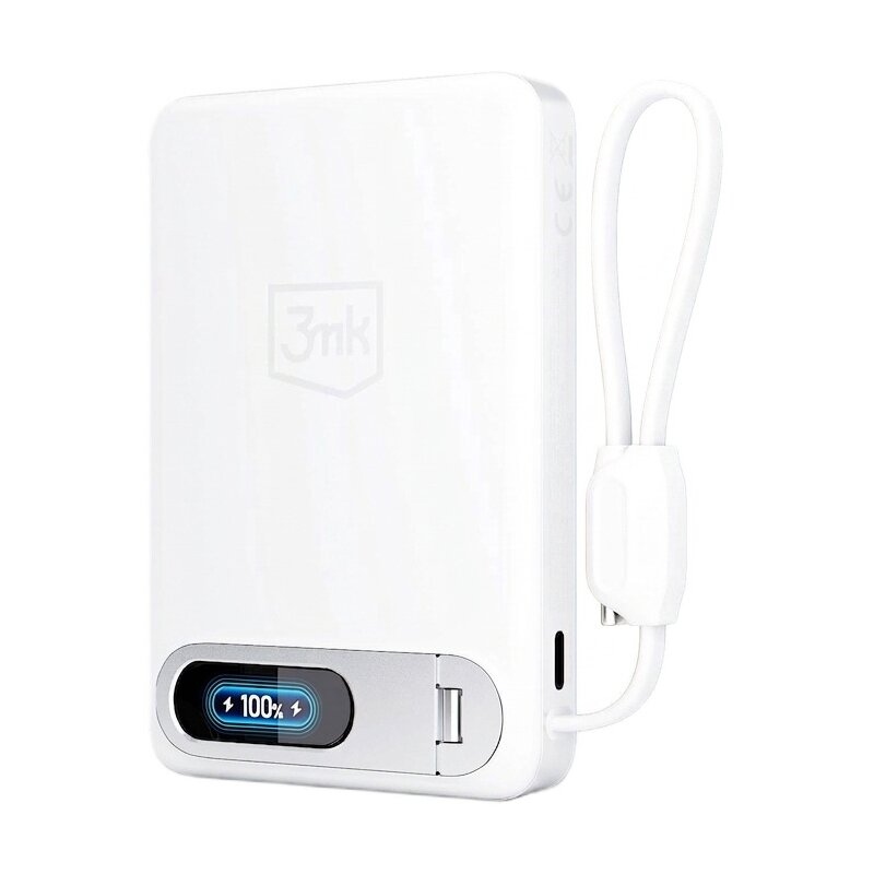 Powerbank 3MK Genesis MagSafe 10000 mAh 25W Biały