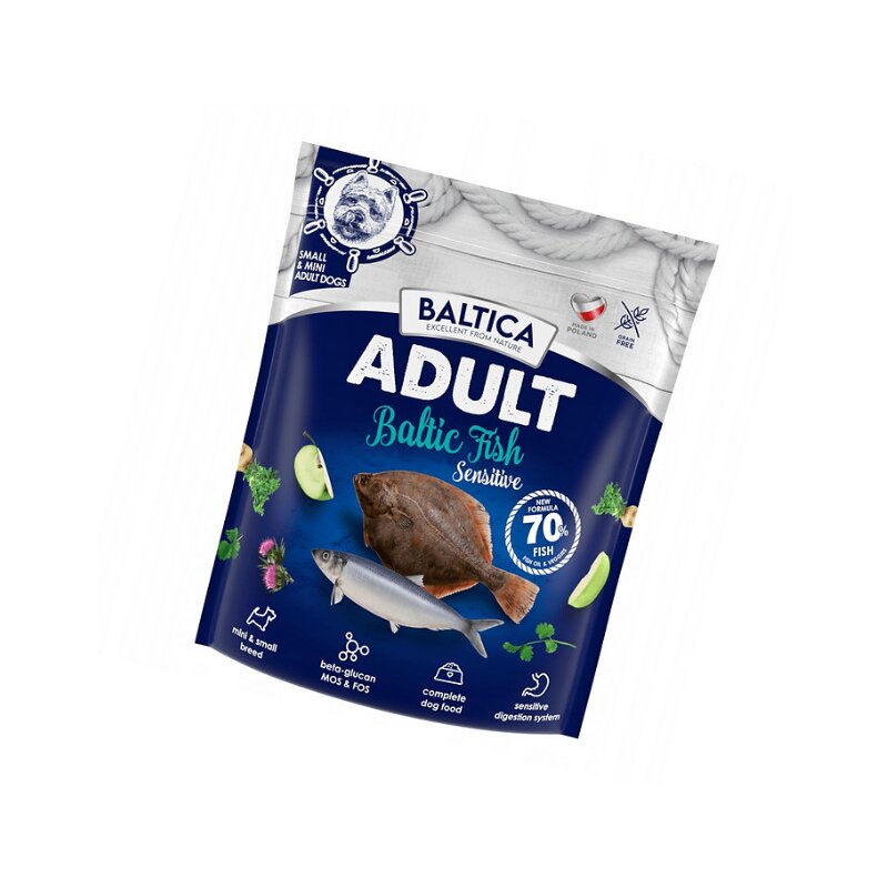 BALTICA Excellent Sensitive Ryby bałtyckie Małe rasy Mono - sucha karma dla psa - 1kg