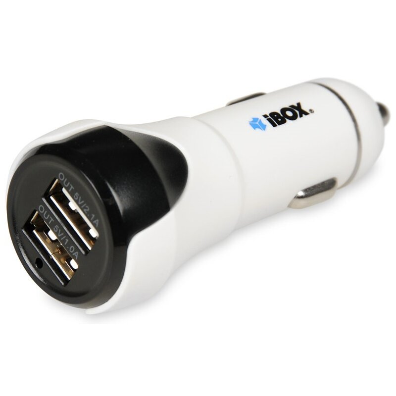 iBOX ładowarka samochodowa USB 2.1 + Aromatyzer samochodowy CCH1 +
