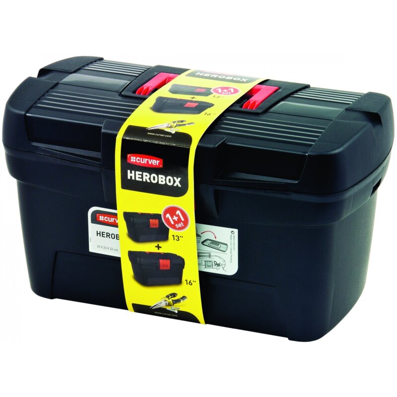 Zestaw skrzynek narzędziowych CURVER Herobox 02897-888
