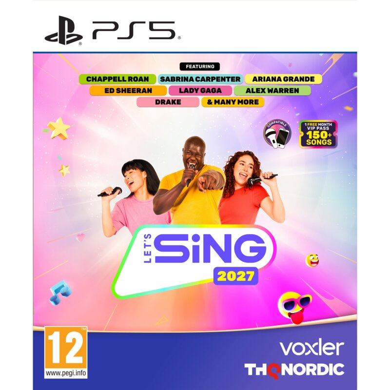 Gra PS5 PLAION Let's Sing 2027