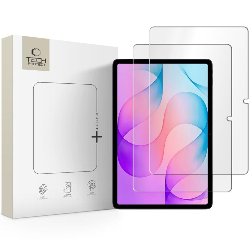 Szkło hartowane TECH-PROTECT Glass Fit+ do Samsung Galaxy Tab S12 Plus (2 szt.)