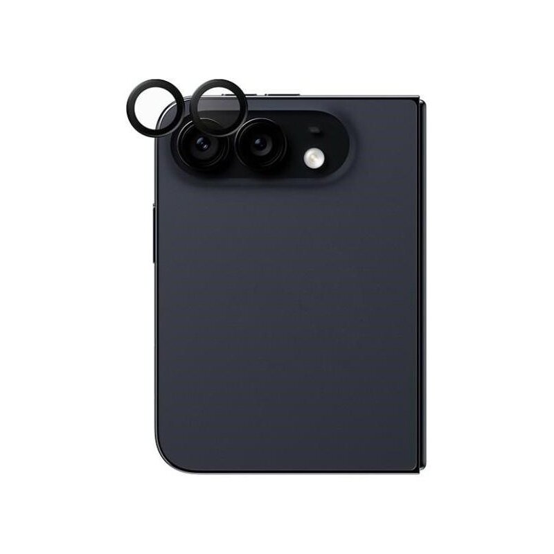 Szkło hartowane na obiektyw PANZERGLASS Hoops Lens Protector do Apple iPhone Duo Czarny