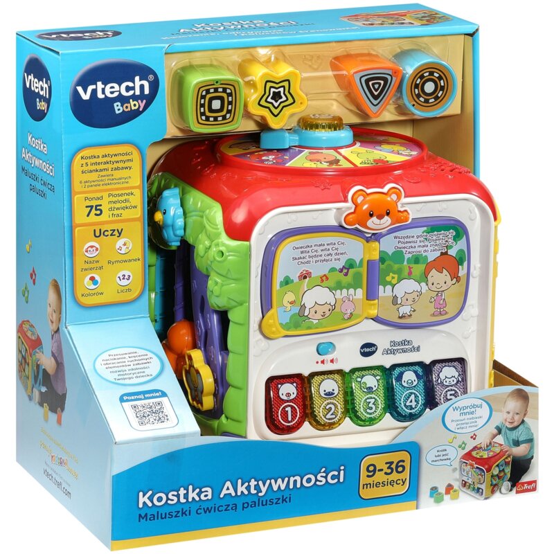 Zabawka edukacyjna VTECH Baby Kostka Aktywności VTC183409